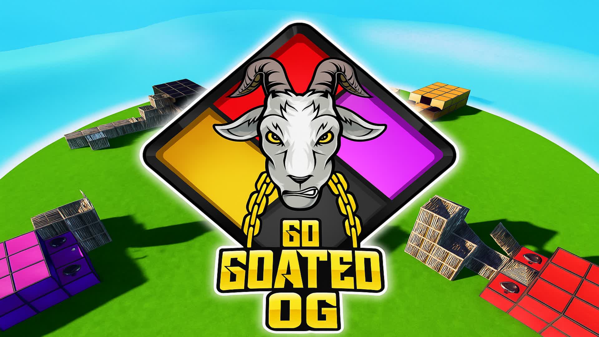 🐐OG GO GOATED! Zone Wars 🌀 4350-9910-9409 by 6six - Fortnite Creative ...