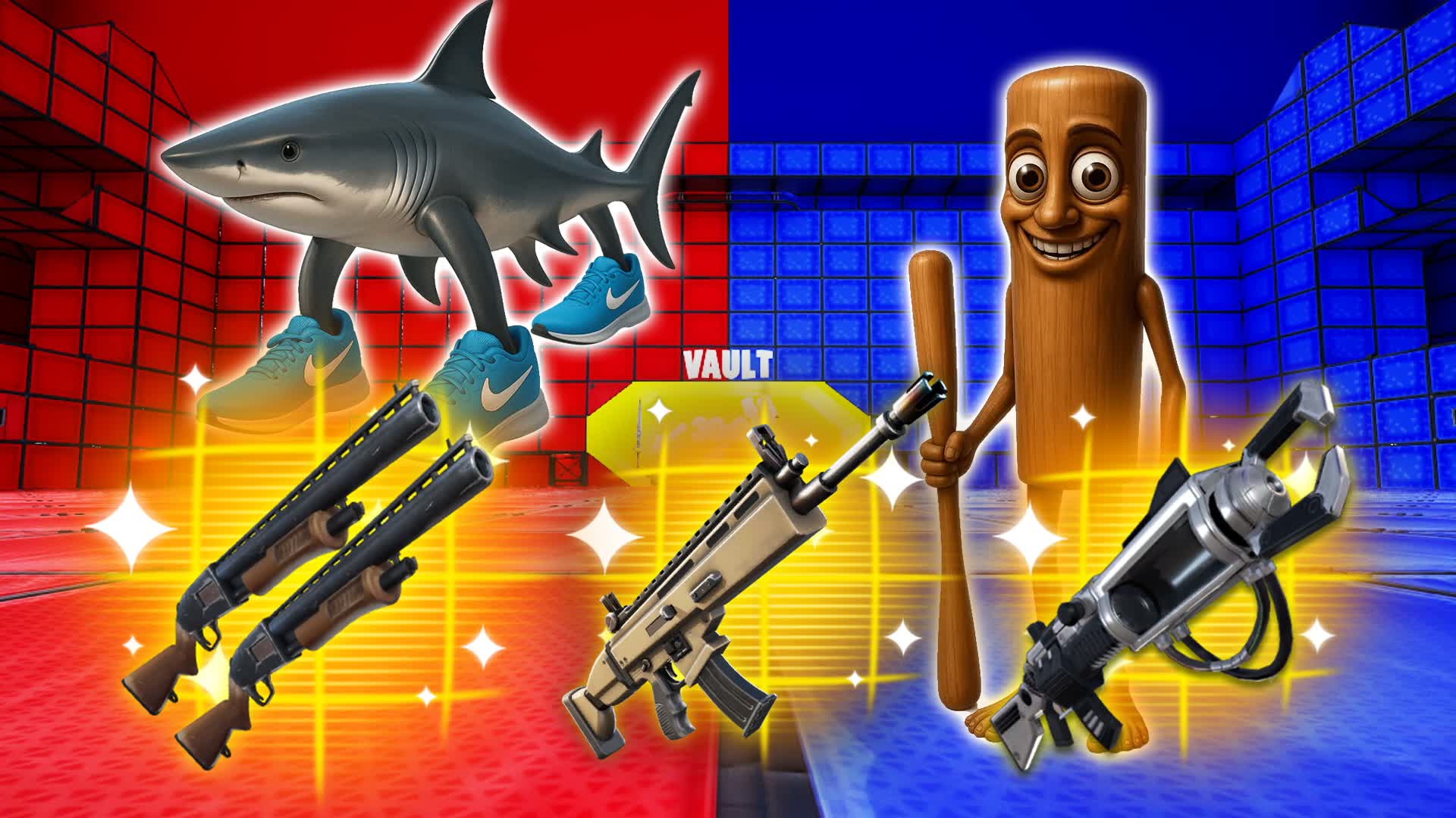 MEME RED VS BLUE π΄π΅ (EVERY GUN)