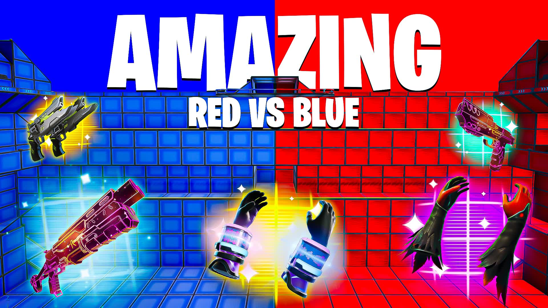 AMAZING RED VS BLUE 🔴🔵TMNT⭐