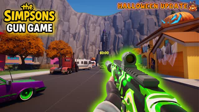 THE SIMPSONS âïžGUN GAME đŻ ONE SHOTđ«