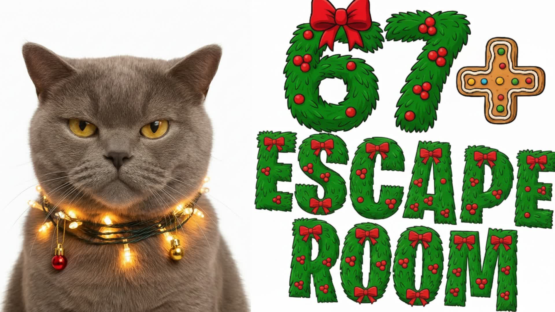 ESCAPE ROOM 67+ LVL🎄