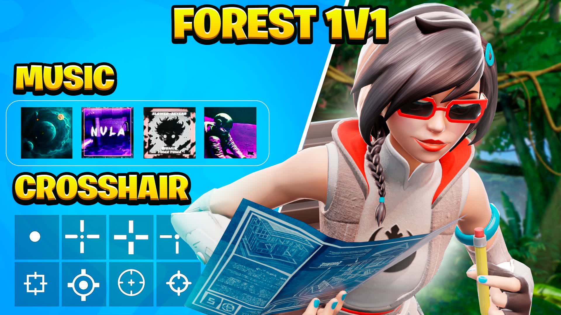 FOREST MUSIC 1V1 🎶🎶