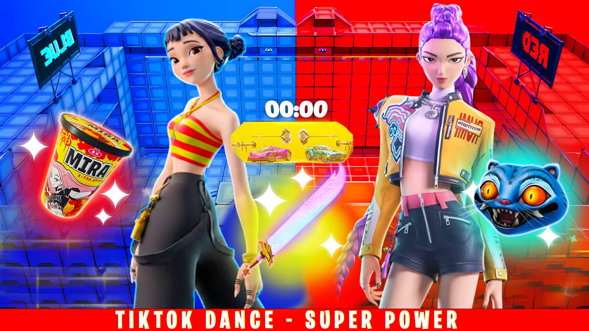 KPOP DEMONS👹CRAZY RED VS BLUE 🔴🔵