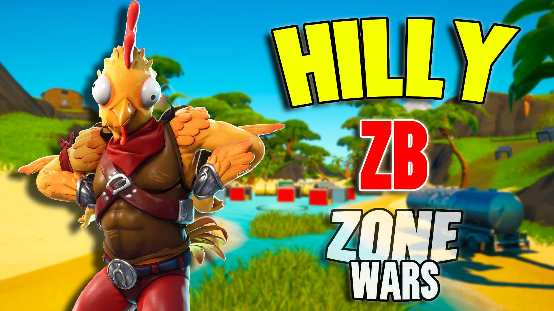 Hilly ZB ZoneWars 7892 1783 8718 By Cjshake Fortnite Creative Map
