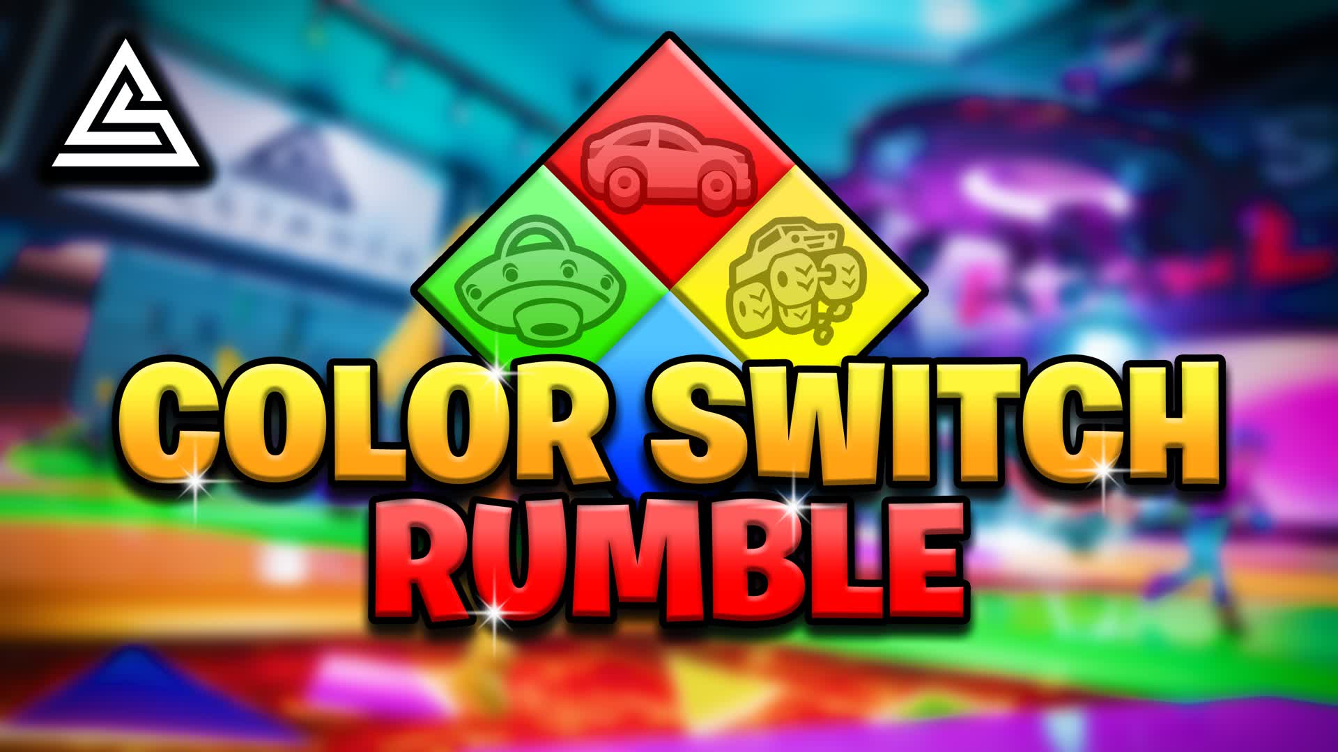 COLOR SWITCH RUMBLE 🚘🔴 368032841418 by alliance Fortnite Creative