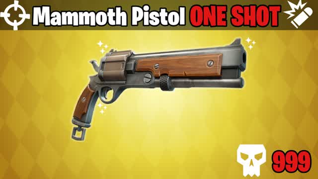 🔫Mammoth Pistol ONE SHOT [Greasy Grove]