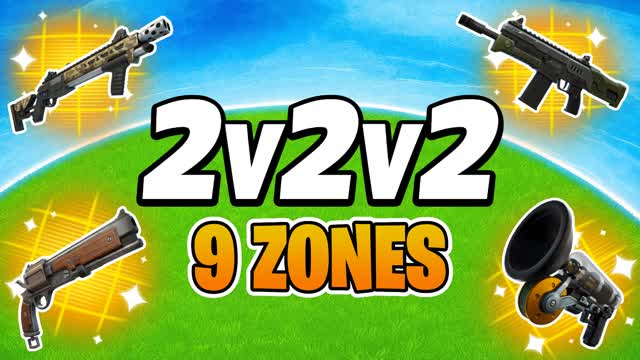 2V2V2 RELOAD ZONE WARS 9 ZONES