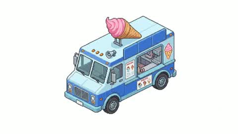 THE ICE CREAM TRUCK IN THE MIDDLE OF NOWHERE