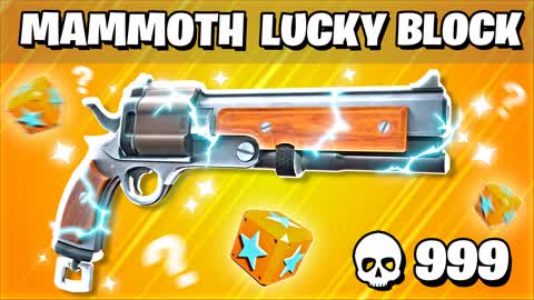 LUCKY BLOCK MAMMOTH ONLY 🎯 ONE SHOT