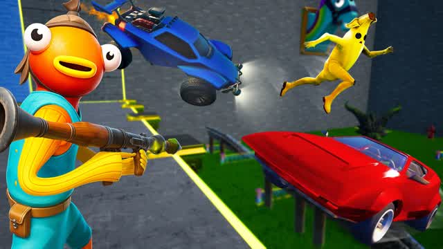 SUPER CARS VS ROCKETS