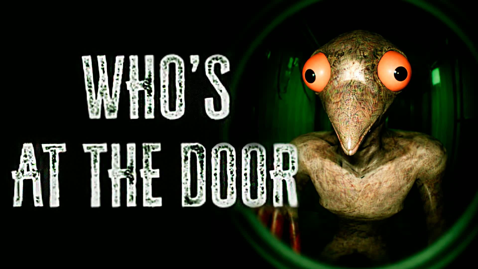 玄関にいるのは誰？