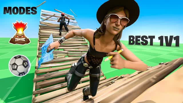 1V1 BUILD FIGHT + MINIGAMES ⭐