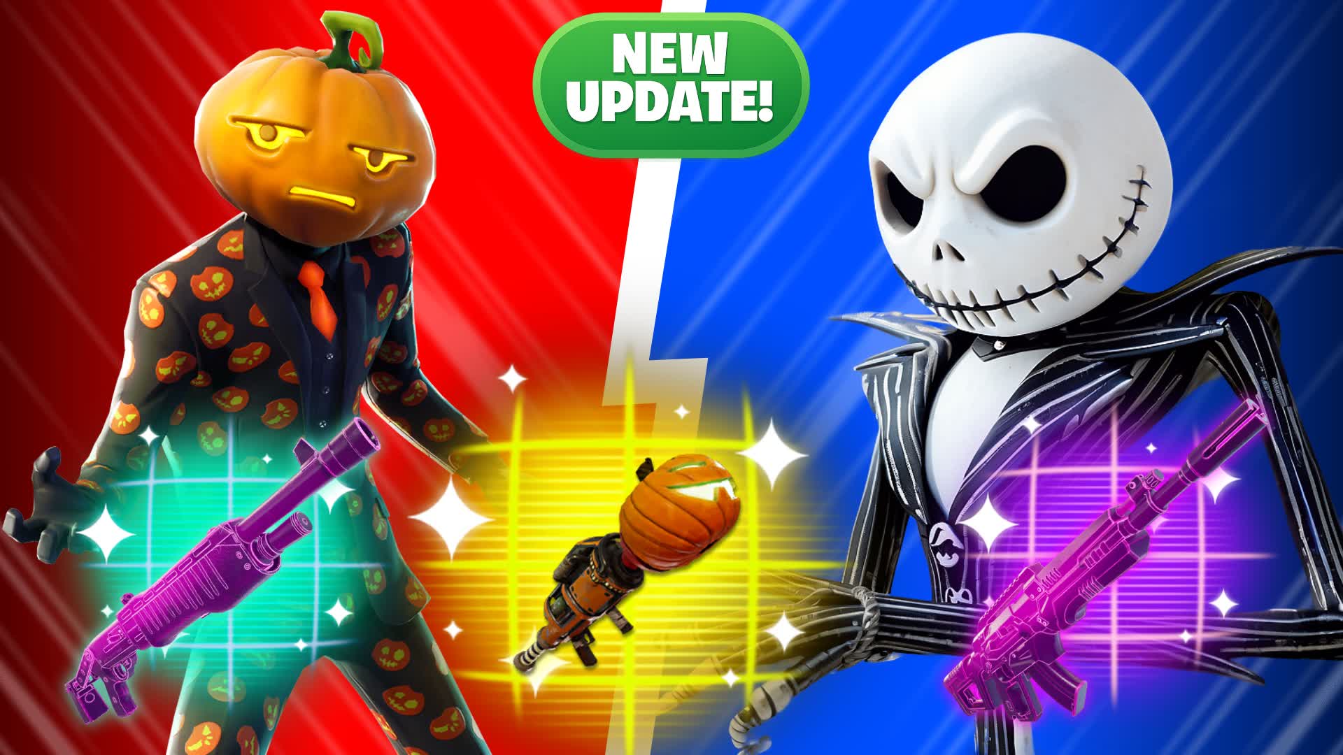 SPOOKY HALLOWEEN RED VS BLUE🔴🔵