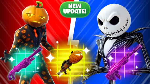 SPOOKY HALLOWEEN RED VS BLUE🔴🔵