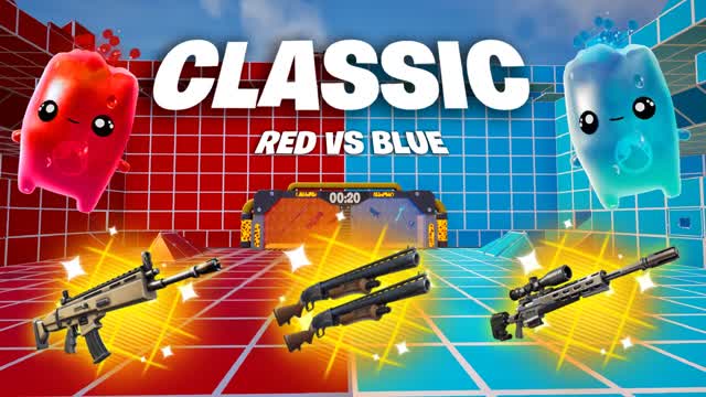 CLASSIC RED VS BLUE 🔴
