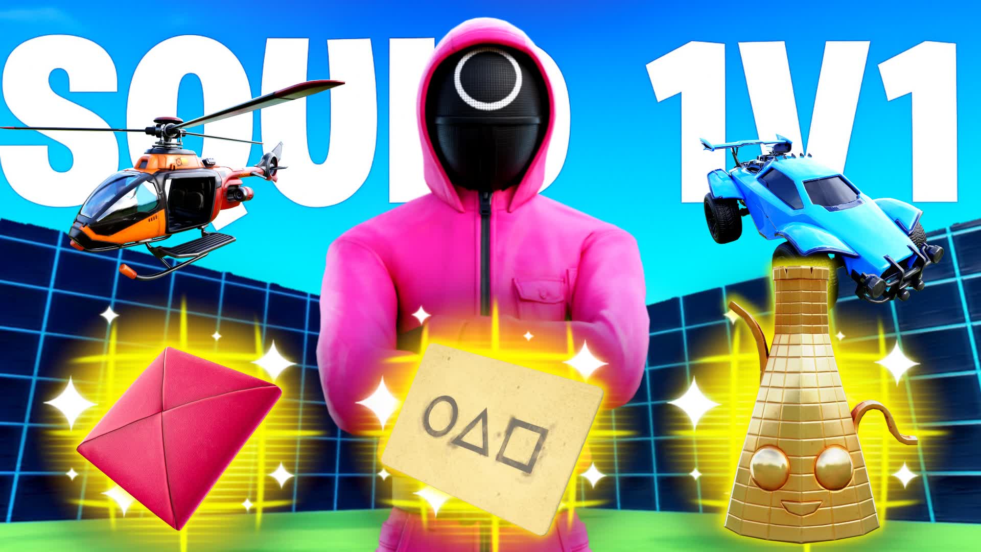 SQUID 1V1 ALL GUNS & VEHICLES