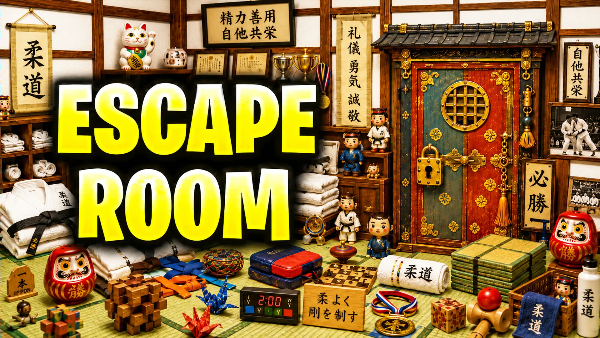DOJO ESCAPE ROOM FIND TREASURES