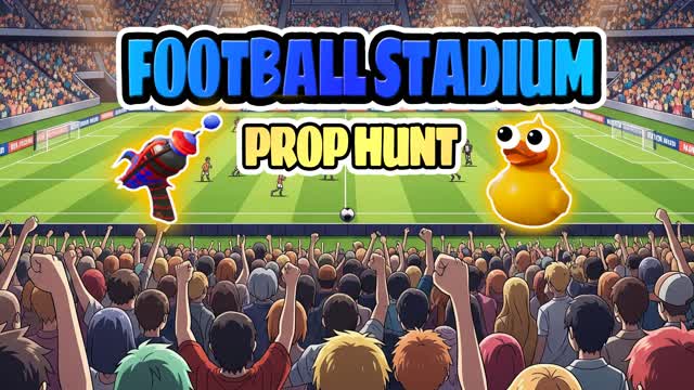 FOOTBALL STADIUM PROP HUNT ⚽ CACHE CACHE
