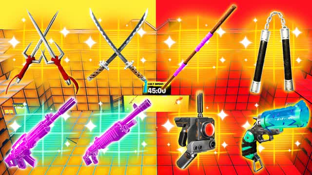 NEW COMBAT - TMNT - RED VS YELLOW🔴🌕