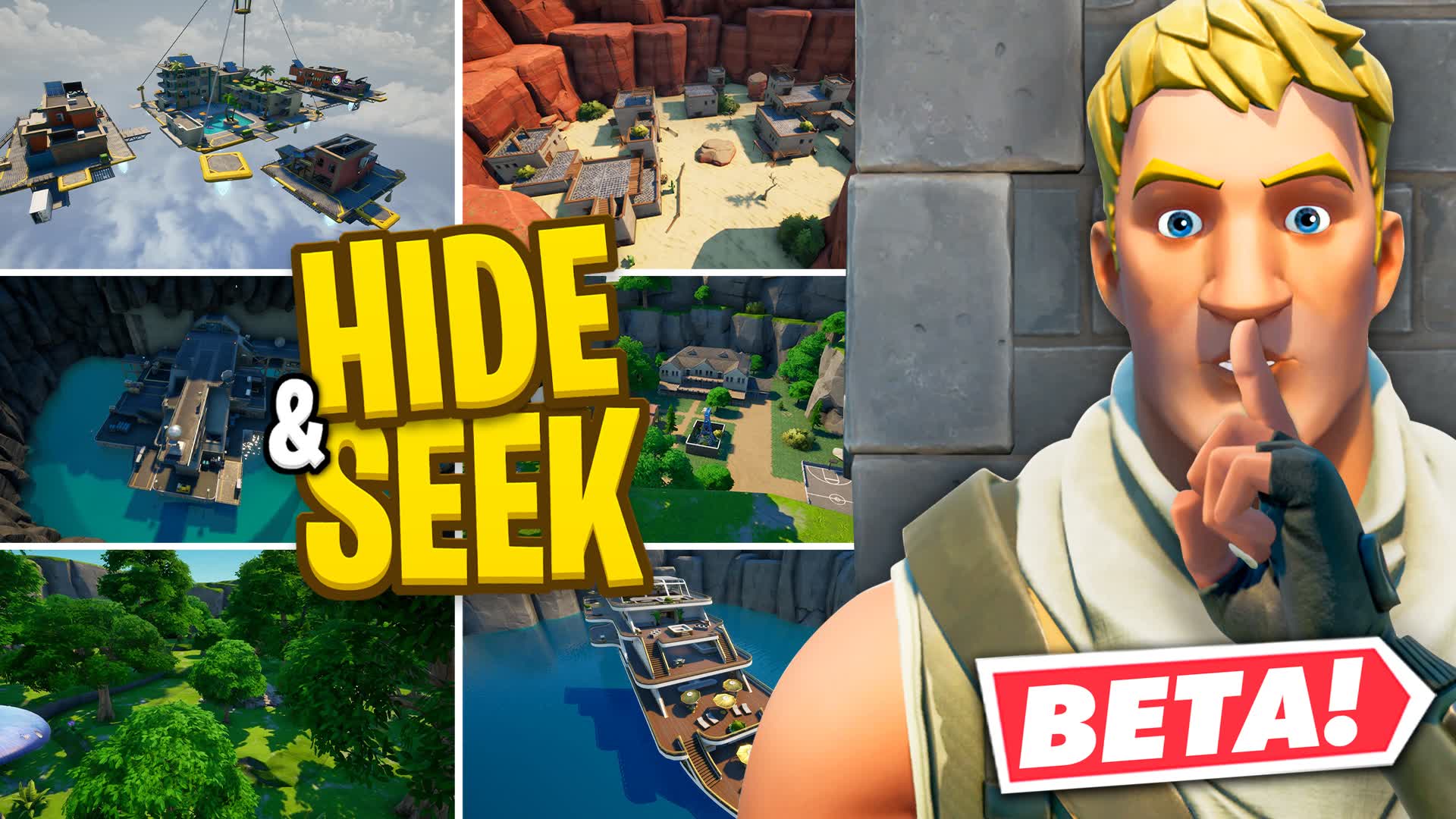 Fun Hide And Seek Maps Fortnite Codes Hide and Seek! (10+ locations)⭐ 6662-3632-4769 by onefrazy - Fortnite
