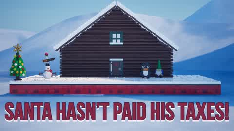 Santa Hasn’t Paid His Taxes! (A Story)
