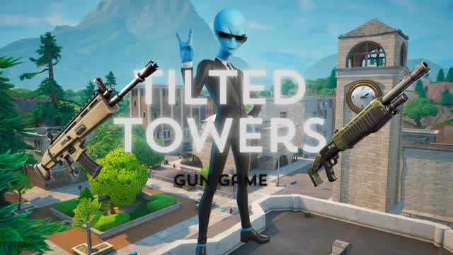 CRAZY Winter Tilted Gun Game