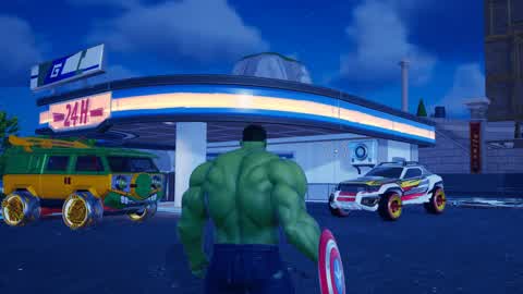 Gas Station Chill Spot