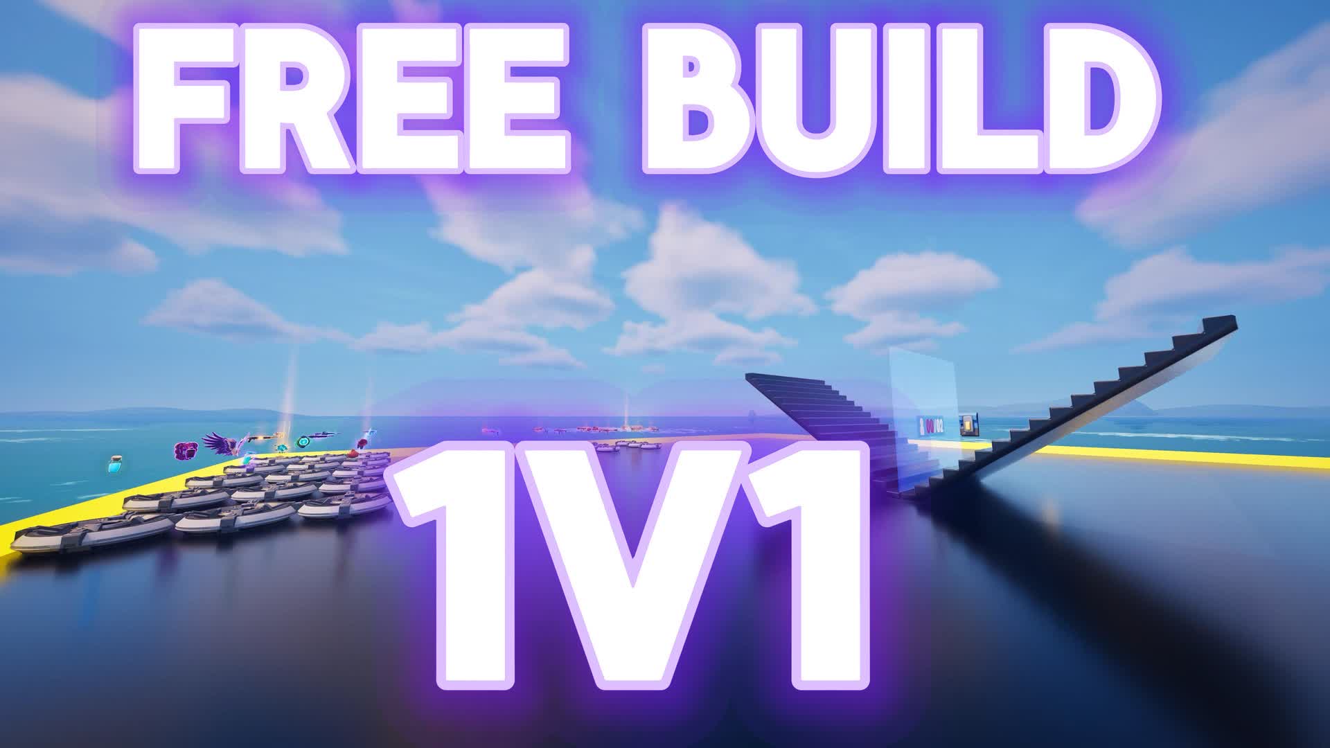 1V1 PvP フリー建設 - flicker_br