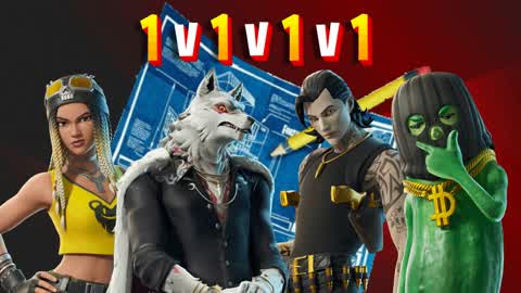 1v1v1v1 Build Fight