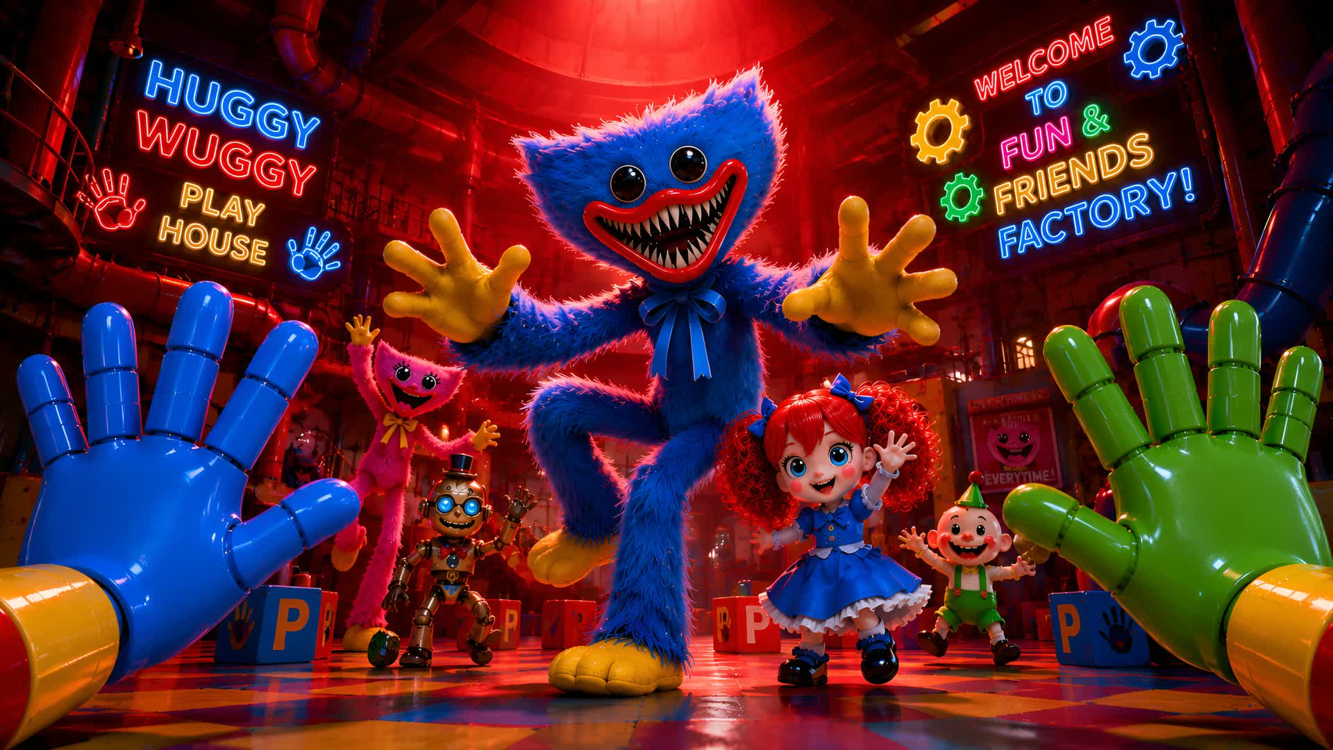 POPPY PLAYTIME SUPER ESCAPE [HORROR]
