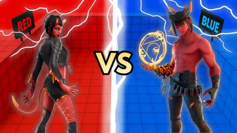 AMAZING RED VS BLUE 🔴🔵FREE FOR ALL