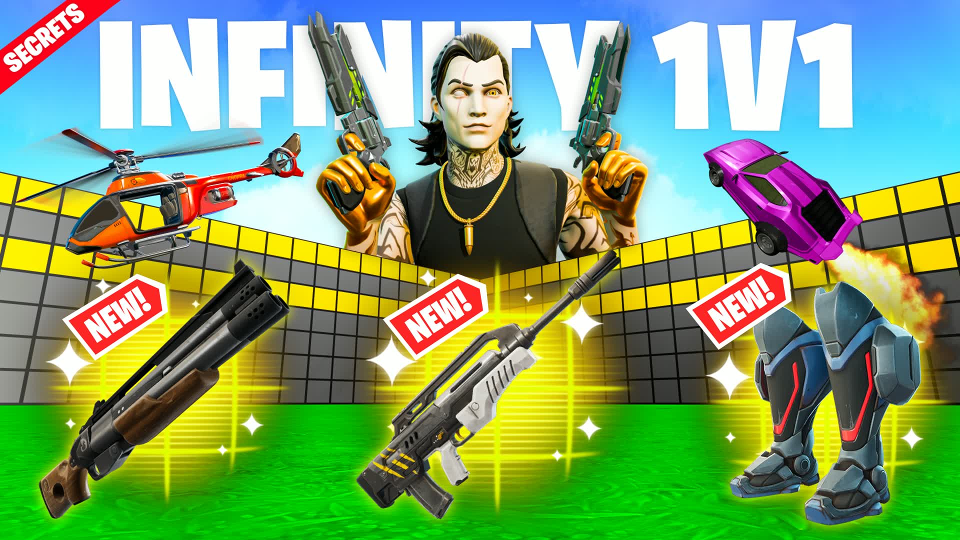 Infinity 1v1 all guns كل الاسلحة