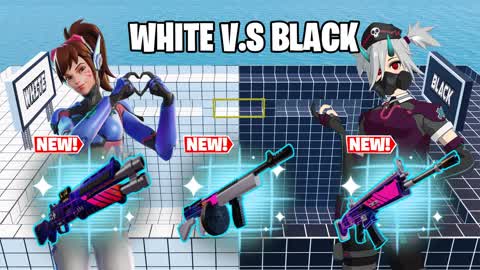 SUPER WHITE VS BLACK