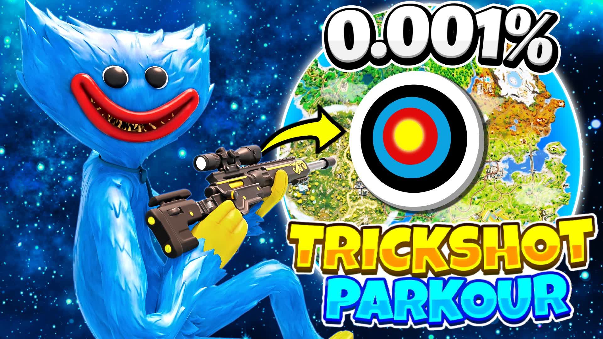 SUPER TRICKSHOT PARKOUR 🎯 EASY LEVELS