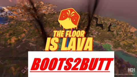 Boots2butt Tilted Floor Is Lava Pickaxe