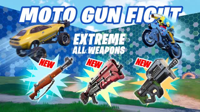 Moto Gun Fight Extreme : All Weapons