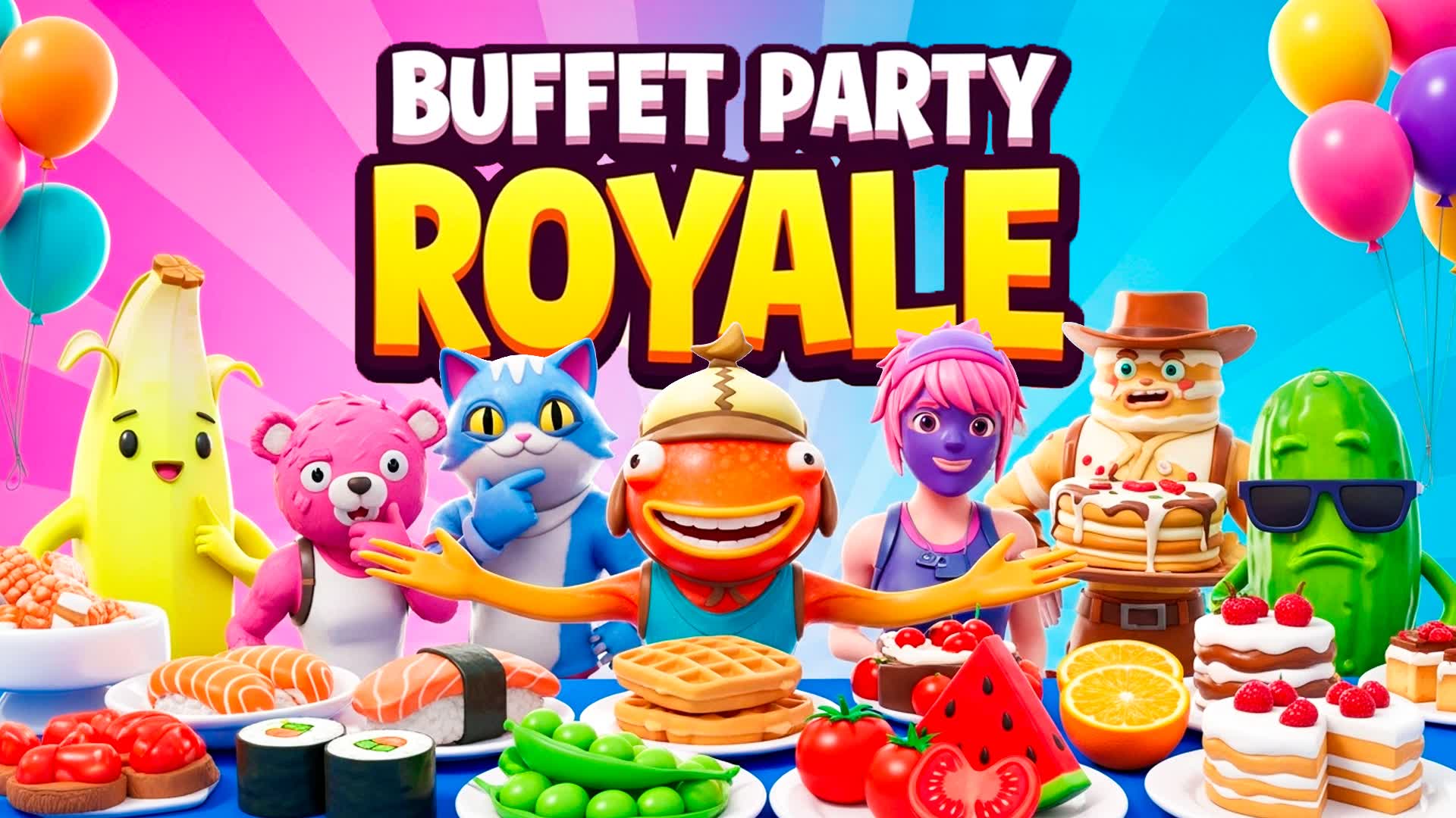 BUFFET PARTY ROYALE 🍣🍴