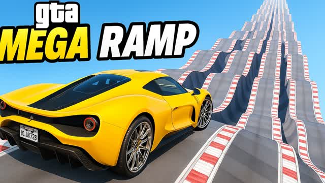 🕶️ 𝙈𝙀𝙂𝘼  𝙍𝘼𝙈𝙋💥: Mega Ramp