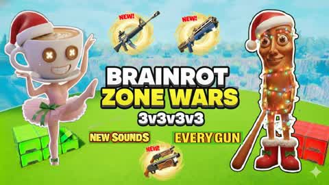 🧠 BRAINROT ZONE WARS 3v3v3v3 🔥