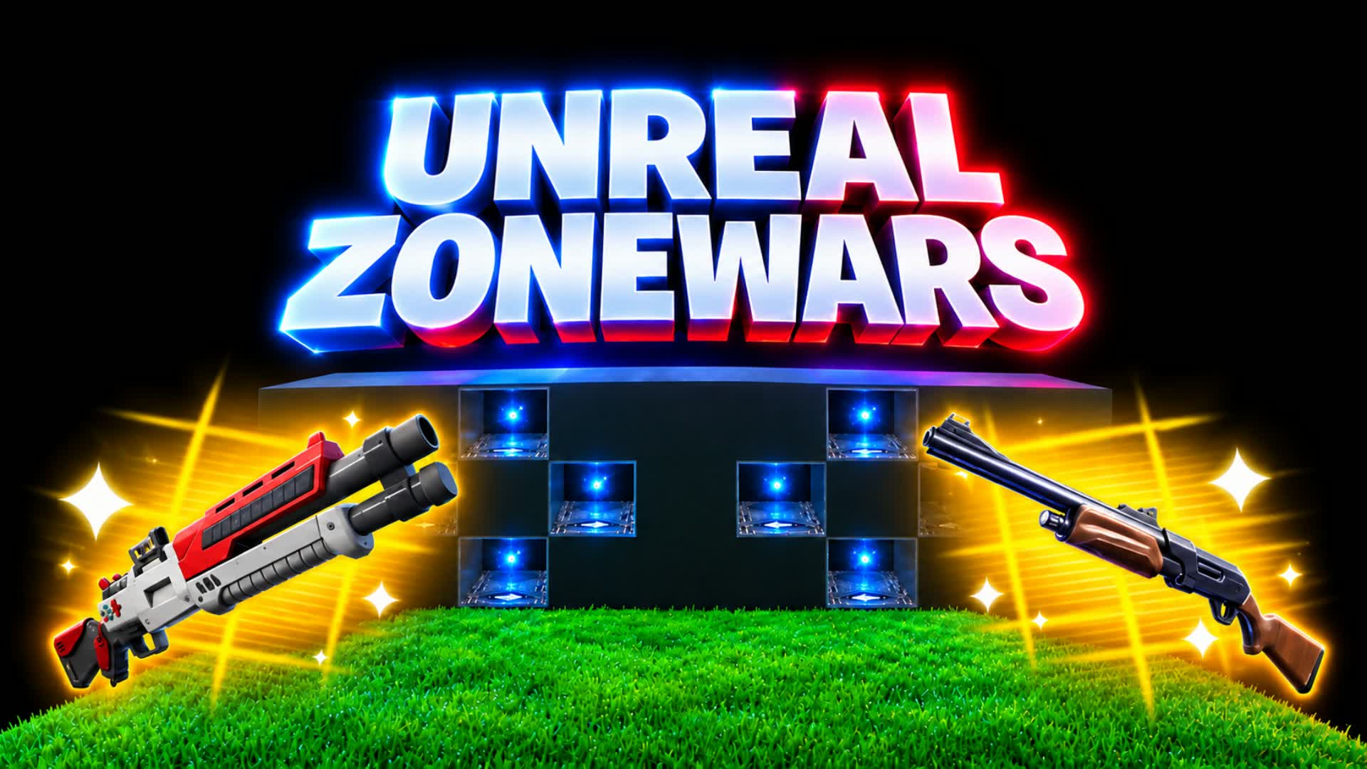 UNREAL ZONE WARS (1V1 TO 4V4)