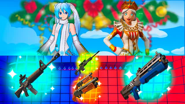 ULTRA CRAZY 🔴RED VS BLUE🔵 CHRISTMAS