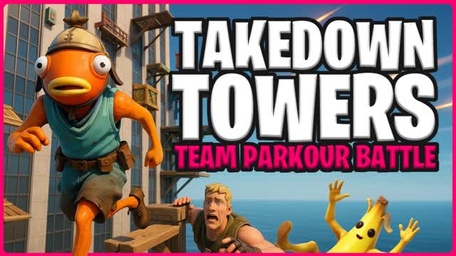 Takedown Towers: Parkour PvP Team Battle