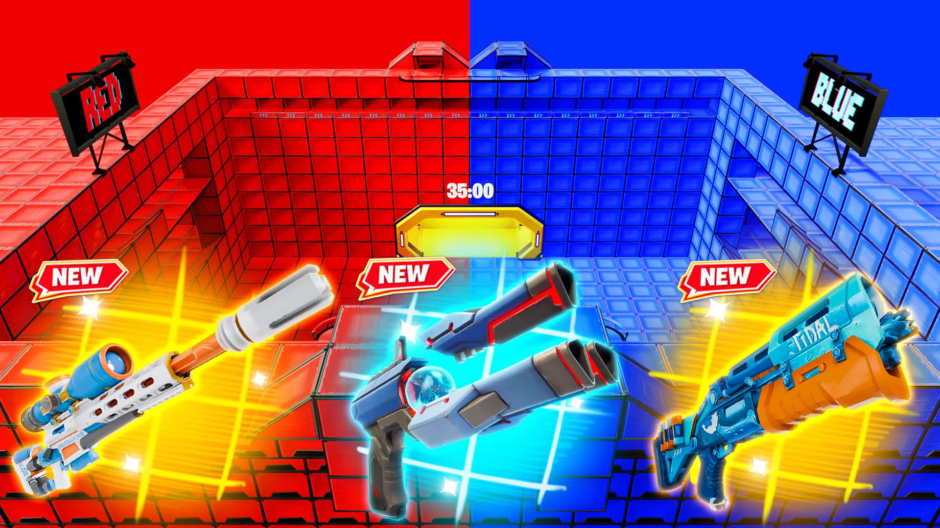 CRAZY RED VS BLUE 🔴🔵