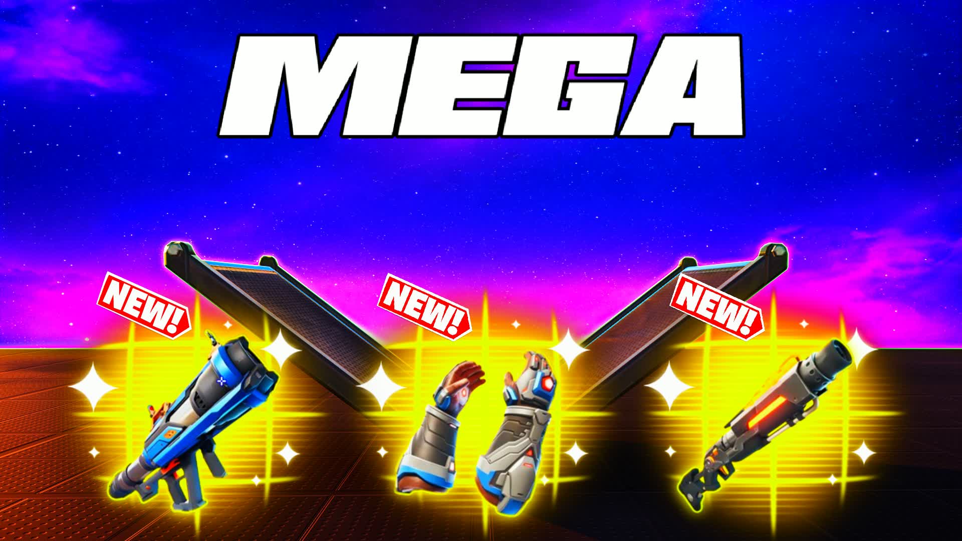 MEGA 1V1 (12プレイヤー)