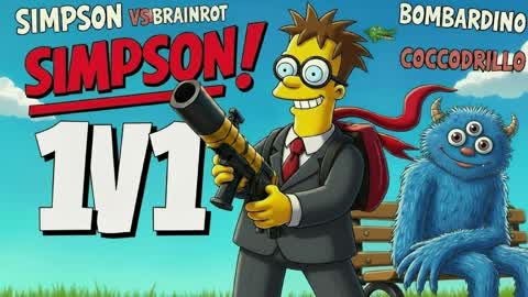 Simpsons vs Brainrots 1v1