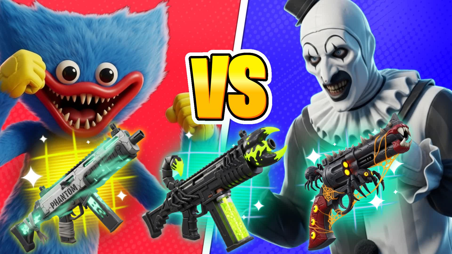SCARY RED VS BLUE 🔴🔵 SUPERS