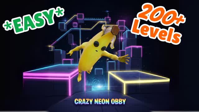 Crazy Neon Obby
