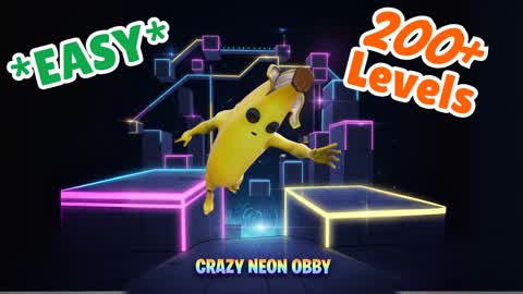 Crazy Neon Obby