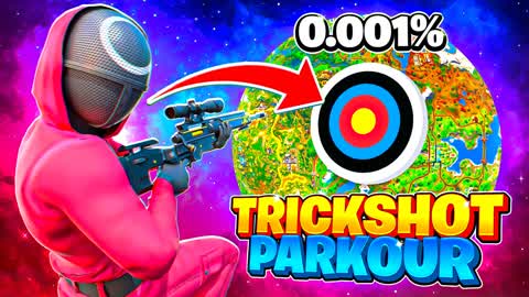 SQUID TRICKSHOT PARKOUR🎯(100 LEVELS)