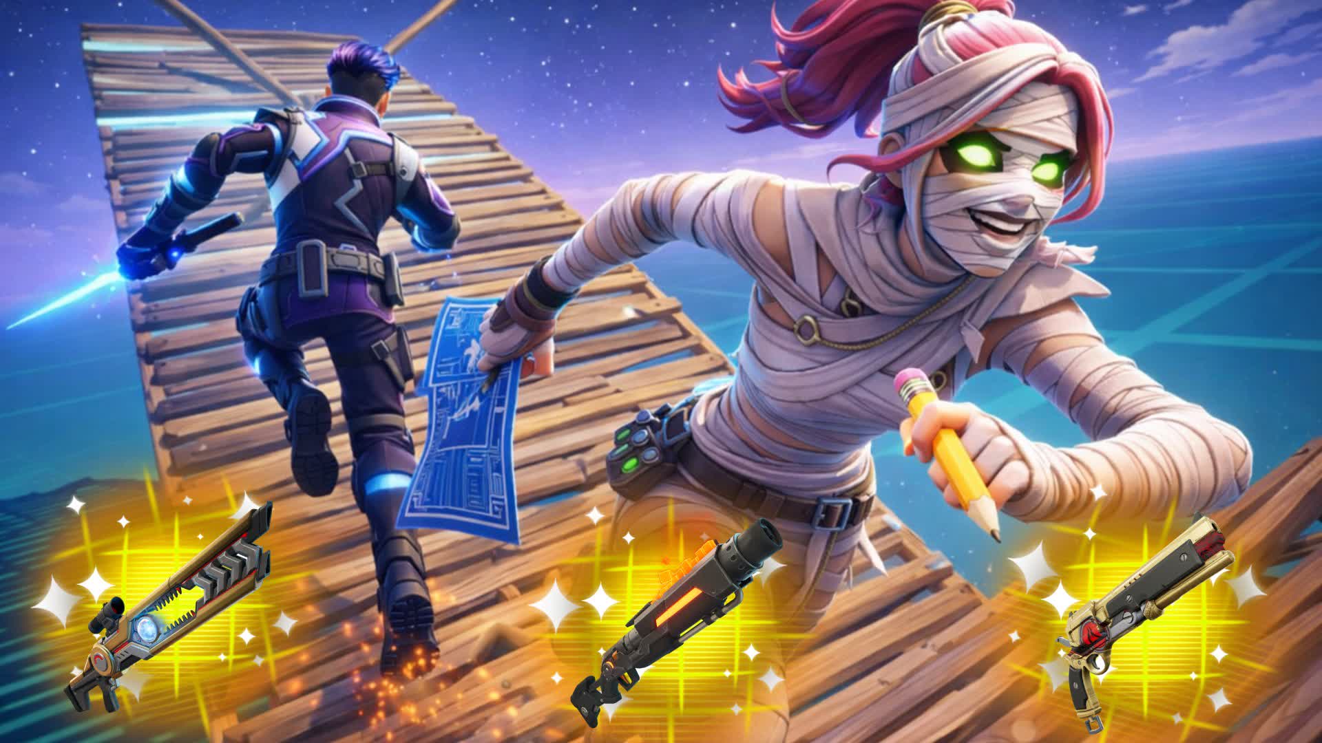 エクストリーム 1v1 FFA - 銃と乗り物全部あり カオス